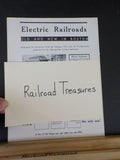 Electric Railroads #18 March 1951 Electric Railroads old and new in Boston ERA