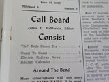 Steel Rails 1953 June 19 T&P ends steam era