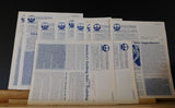 News from the National Association of Railroad Passengers 1982 COMPLETE YEAR Lot