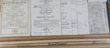 Central Railroad Company Of New Jersey Lot  Locomotive Inspection Frt Tariff