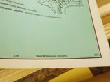 Map Southern Pacific Cotton Belt Intermodal Facilities 1985 May