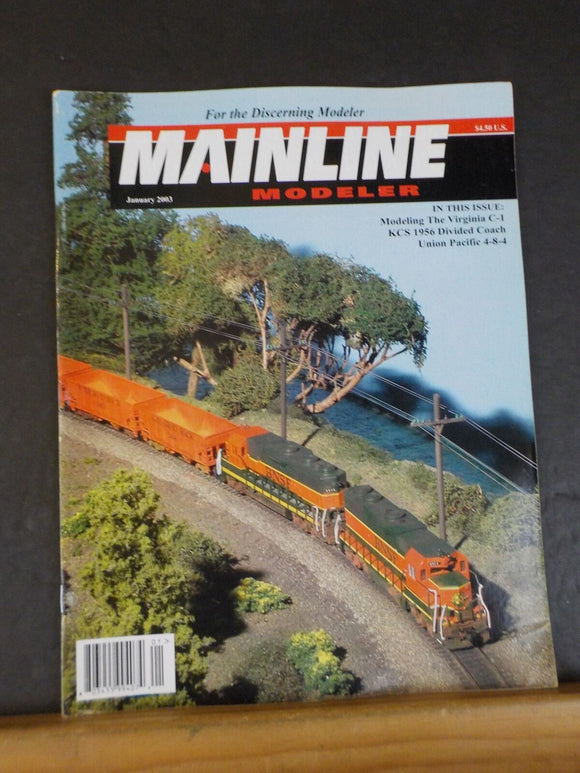 Mainline Modeler 2003 January Southern East City switch interlocking SP&S pass