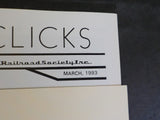 Wheel Clicks 1993 March Pacific Railroad Society Super Subway Saturday