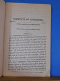ICS Elements of Arithmetic #1975 Edition 1 1929 International Correspondence Sch