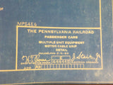 Blueprint PRR Diesel-Electric Locomotives Driving Axle 444415