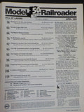 Model Railroader Magazine 1984 April Furlow builds foam scenery Structures for t