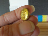 Button Southern Pacific SP gold in color small