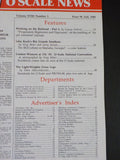 O Scale News #98 1988 Fall 48/ Ft Journal for 1/4" scale modelers