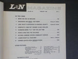 Louisville & Nashville Employee Magazine L&N 1969 February Bond ads as big as bo