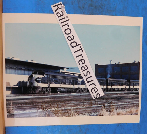 Photo Southern Railroad Locomotive #6140 8 X 10 Color Atlanta GA 1974
