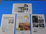 Ads Southern Pacific Railroad Lot #6 Advertisements from various magazines (10)