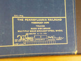 Blueprint PRR Passenger Cars Trucks Budd Disc Brake Multip 456821