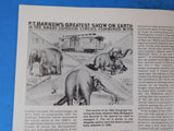 Bandwagon 1984 May June Circus Magazine Sparks Circus 1929 Railroad Circus