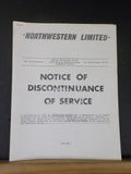 Northwestern Limited Vol 1 #7 September 1969 North Western Illinois Railway Hist