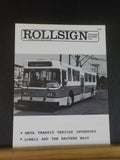 Rollsign Magazine of New England Transit News 1986 November December Lowell & Ea