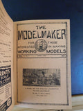 Modelmaker Magazine Bound Volume 9 1932 12 issues