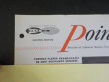 EMD Pointers 1958 April 22 chrome plated crankshafts in unit exchange engines