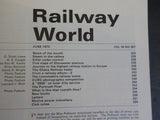 Railway World 1973 June Vol 34 No 397 Gloucester stations in cab of class 40