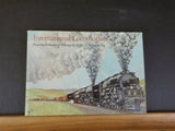 International Locomotives from H M LeFleming paintings  w/ dust jacket