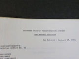Southern Pacific Transportation Co Superintendents Special Notices San Antonio