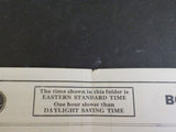 Boston and Albay Railroad public timetable 1930 June 29