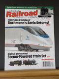 Model Railroad News V25 #12 2019 December Bachmann Acela returns Steam powered t