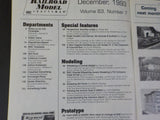 Railroad Model Craftsman Magazine 1993 December Conrail SD60M Paint Amtrak Dash