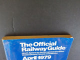 Official Railway Guide 1979 April North American passenger travel edition