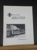 High Iron 1972 March April Santa Fe Modelers Association  FP-45 in freight color