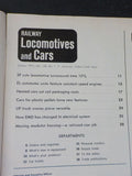 Railway Locomotives and Cars 1971 January Railway SP EL Heated cars UP
