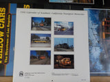 Calendar Lot 18 Streetcars of LA S. CA  Red cars Yellow Cars 1985-2004