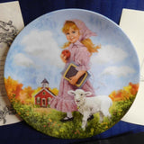 Plate Mother Goose Mary Had a Little Lamb by John McClelland