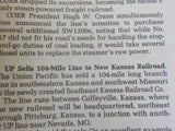 US Rail News 1987 June Our 5th Year Marketplace for the Railroad Industry & Hobb