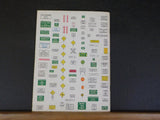 HO Cutout City Railroad Model Craftsman Full color buildings for road and rail