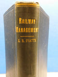 Railway Management at Stations By E B Ivatts Hard cover 1910 FIFTH edition