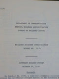 Railroad Accident Investigation Report #4174 Southern Railway System 1970