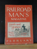 Railroad Man's Magazine 1912 February Honk & Horace Heroes of a new novel