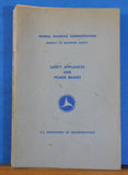Safety Appliances and Power Brakes 1970 October Federal Railroad Administration