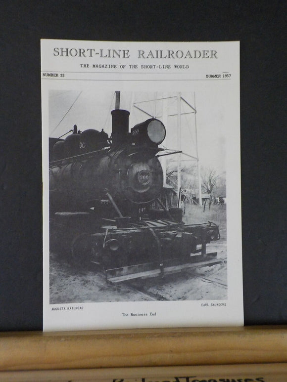 Short-Line Railroader #33 1957 Summer Ontario & Western Lakeland Ry Long Bell Lu