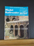 Model Railroader Magazine 1978 August Crossing Coolie Canyon