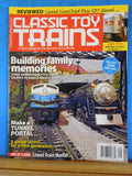 Classic Toy Trains 2015 September Building family memories Make a tunnel portal