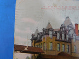 Postcard C.M. & ST. P.R.R. Depot La Crosse Wis. Postmarked 1909