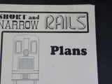 Short & Narrow Rails Plans Spiral Bound