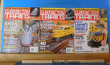 Classic Toy Trains Complete Year 2008 9 Issues