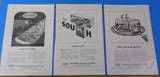 Ads Southern Railway System Lot #6 Advertisements from various magazines (10)