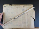 Delaware Lackawanna & Western Railroad Form A.F.&T.A. Lot of 2 1916