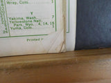 Burlington Northern public Timetable 1970 April 26