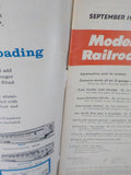 Model Railroader Magazine 1957 September Camera study an O gauge challenge Treee