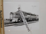 Photo Santa Fe Locomotive #51 8 X 10 B&W