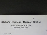 O&W Observer 1982 September Middletown disptchers reports